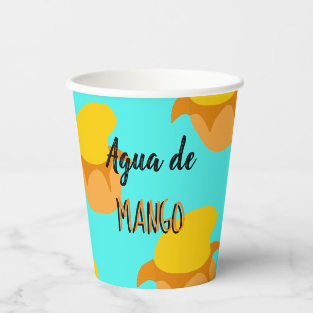 mago water paper cup (Front)