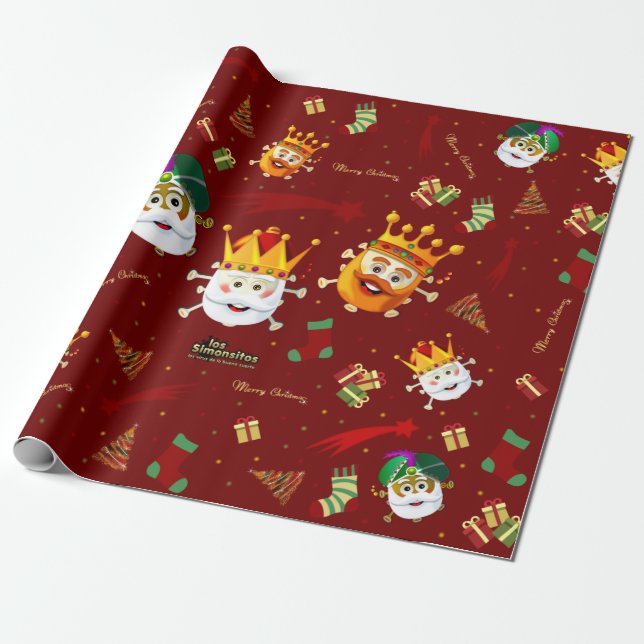 Magos 2020 gifts by Simonsito Wrapping Paper (Unrolled)
