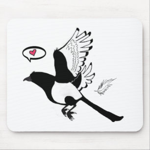 Magpie! <3 mouse pad