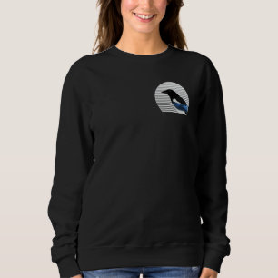 Magpie Bird Birder Bird Birdwatcher Animal Biologi Sweatshirt