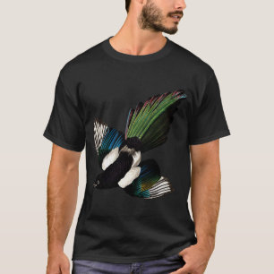 Magpie Bird Flying Ornithology T-Shirt
