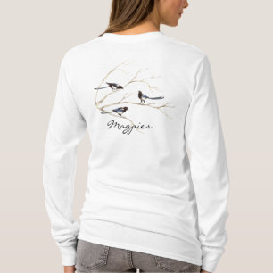 Magpie Bird, Nature, Wildlife Hoodie T-Shirt