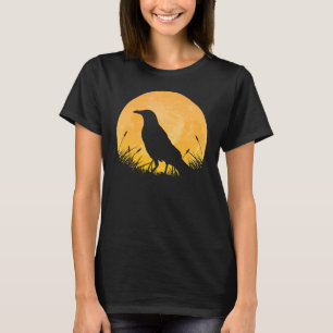 Magpie Easy Halloween Outfit Bird Animal Moon Cost T-Shirt