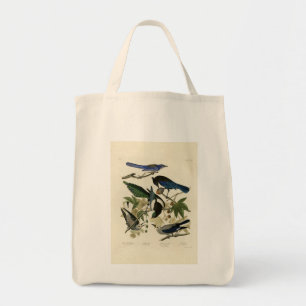 Magpie Jays & Nutcracker Audubon Birds of America Tote Bag