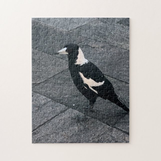 magpie jigsaw puzzle (Vertical)