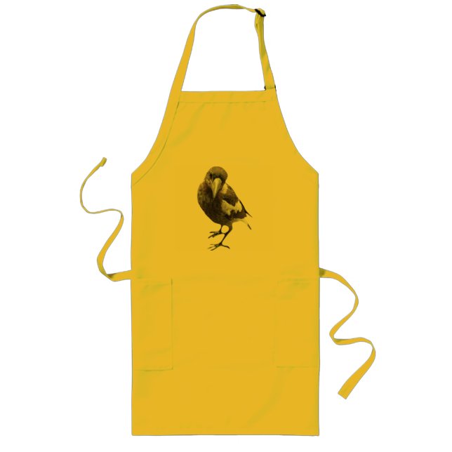 Magpie Long Apron (Front)