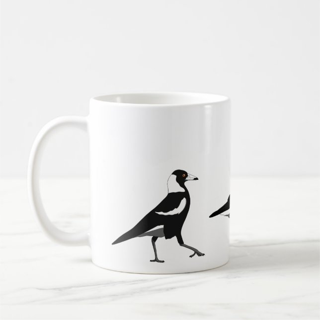 Magpie mug (Left)