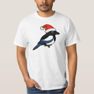 Magpie Santa T-Shirt