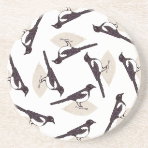 Magpies Coaster