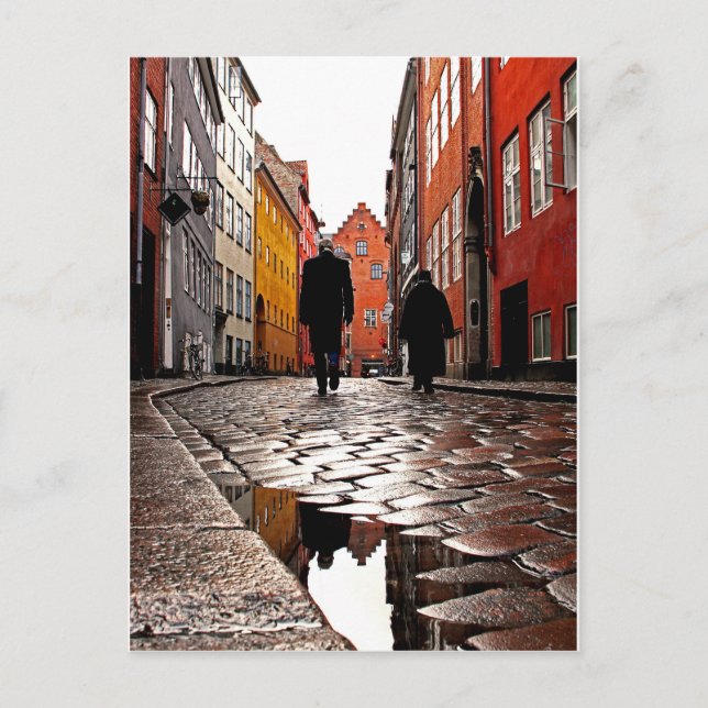 Magstræde - Copenhagen - Denmark Postcard (Front)