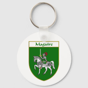 Maguire Coat of Arms/Family Crest Key Ring