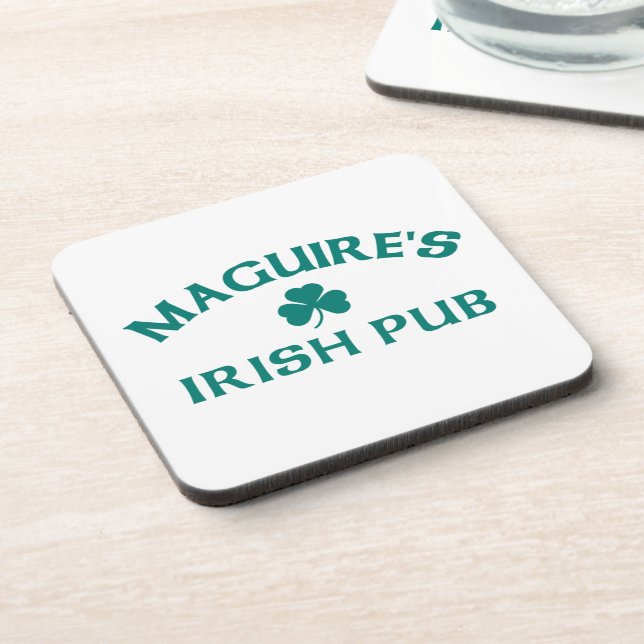 Maguire's Irish Pub  Coaster (Left Side)