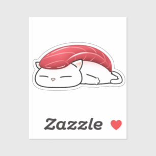 Maguro Tuna Sushi Cat