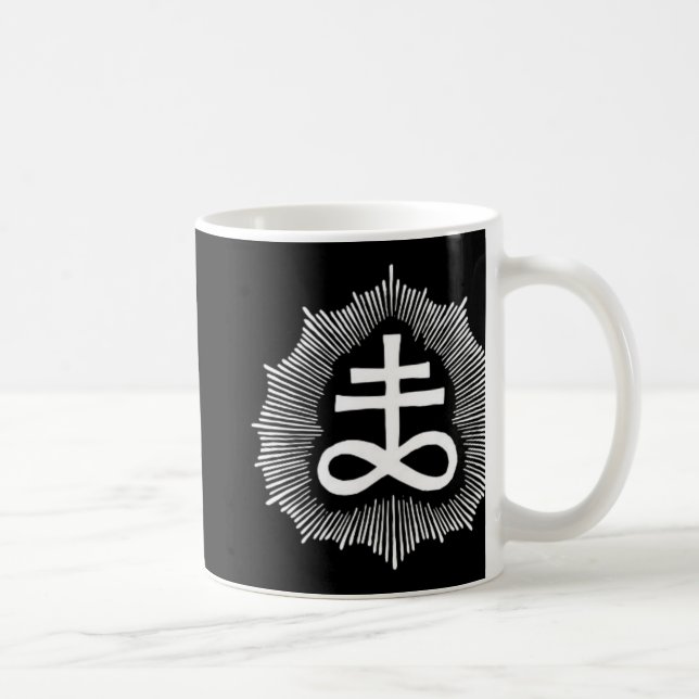 Magus Gilmore's Double Brimstone Sigil Black Mug (Right)