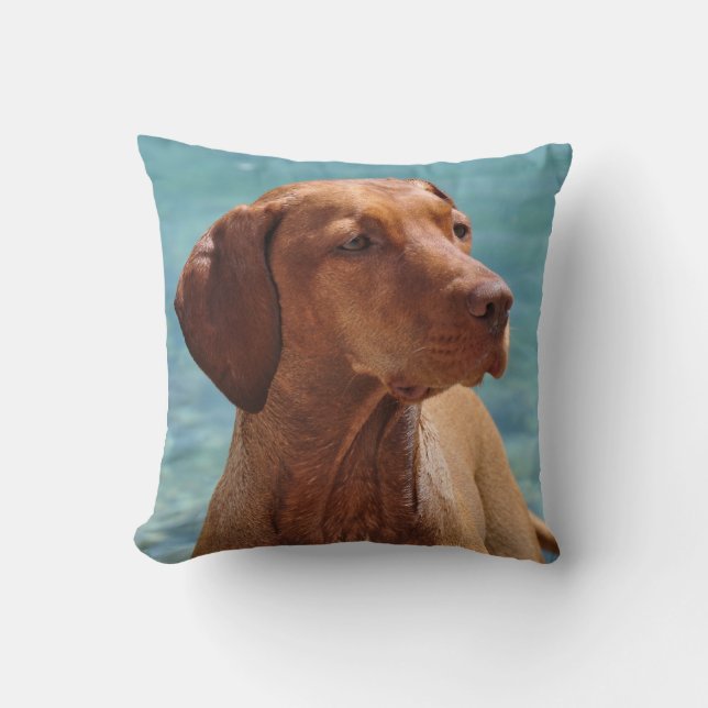 Magyar Vizsla Dog Cushion (Front)