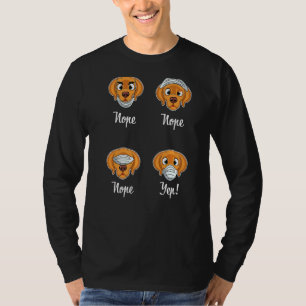 Magyar Vizsla Dog Mouth Nose Mask Funny Dog T-Shirt
