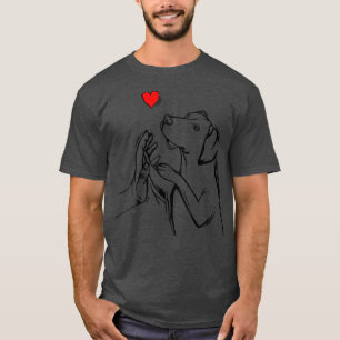 Magyar Vizsla Love Dog Mum Women Girls  T-Shirt