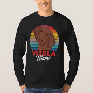 Magyar Vizsla Mama Dog Mum Girls Women T-Shirt