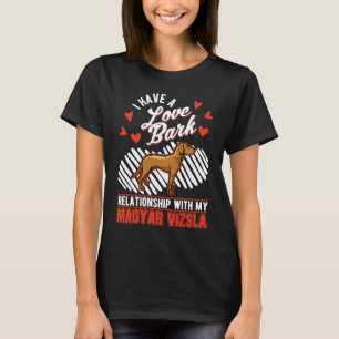 Magyar Vizsla Valentine's Day Hungarian Vizssla T-Shirt