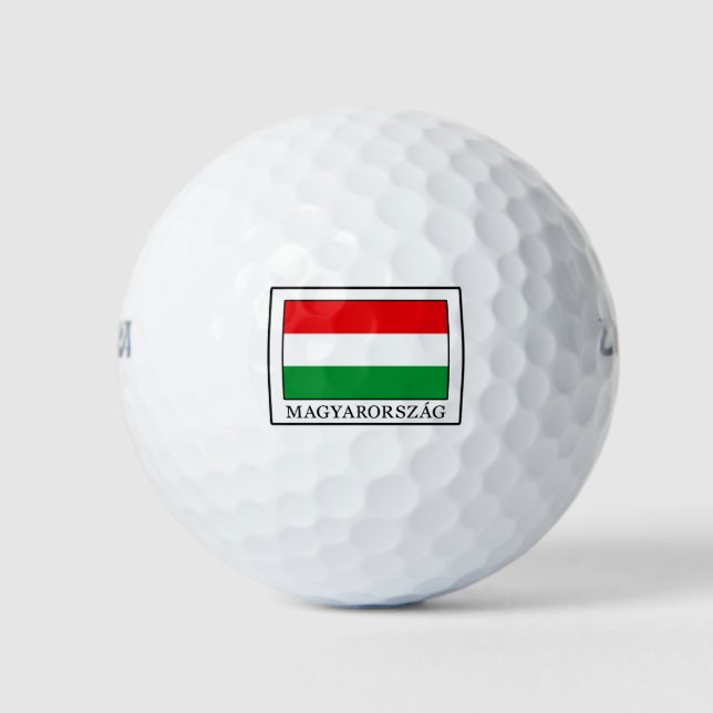 Magyarország Golf Balls (Front)