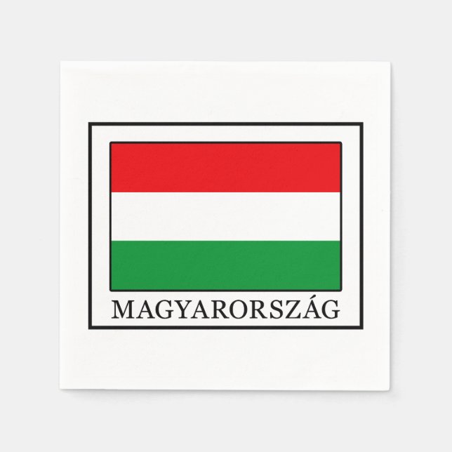 Magyarorszag Napkin (Front)
