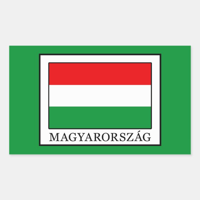 Magyarorszag Rectangular Sticker (Front)