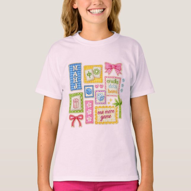 Mah Jong One More Game T-Shirt (Front)