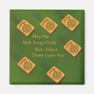 Mah Jong Wishes Magnet