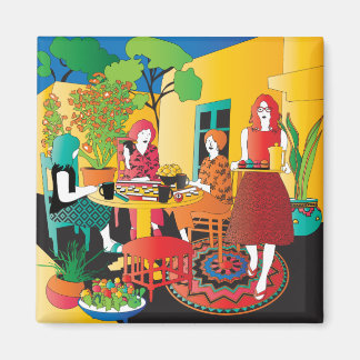 Mah Jongg Adobe Magnet