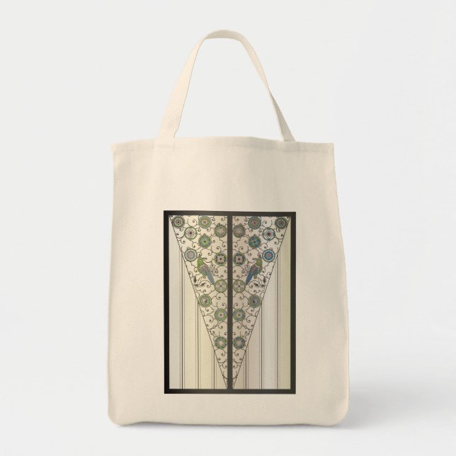 Mah Jongg Art Deco Tote Bag (Front)