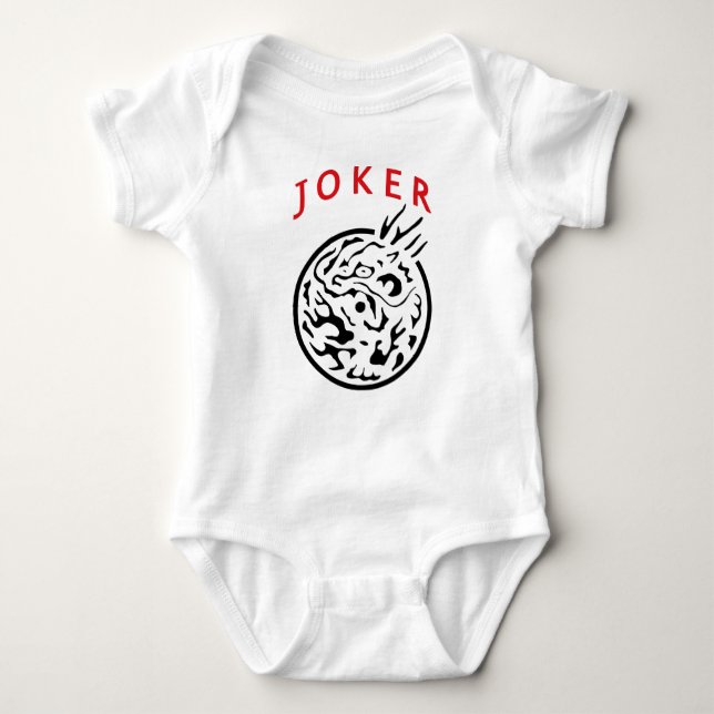 Mah Jongg Baby Bodysuit (Front)