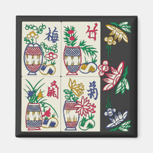 Mah Jongg Beauty Magnet