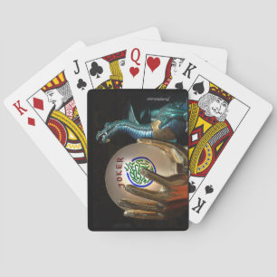Mah Jongg Crystal Ball Playing Cards