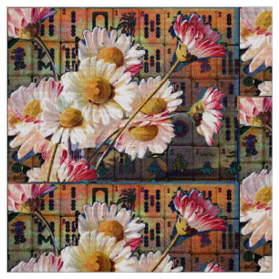 Mah Jongg Daisy Fabric