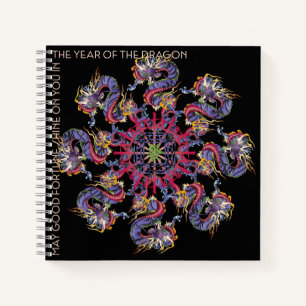 Mah Jongg Dragon Year Notebook