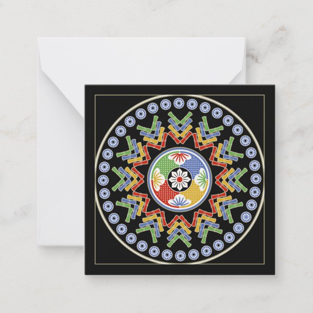 Mah Jongg Eight Bams Small Card (Front)