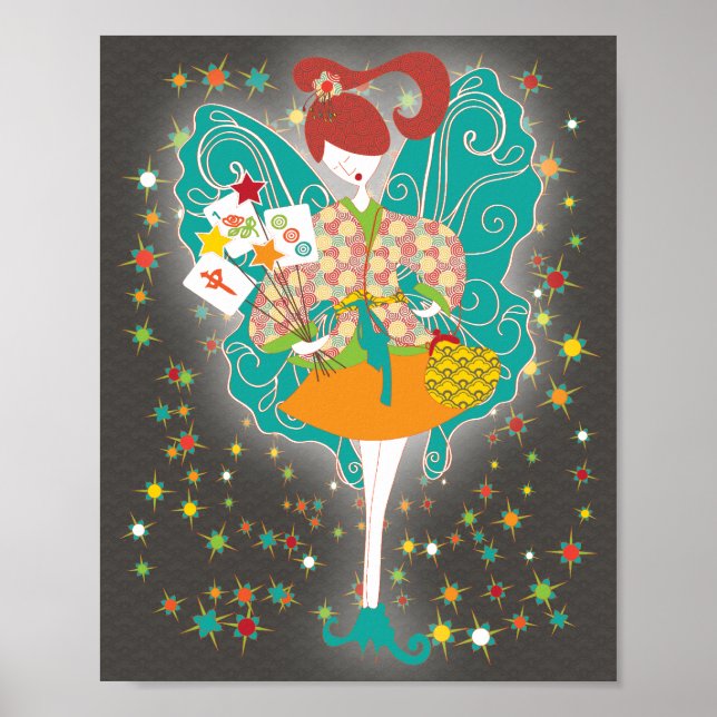 Mah Jongg Fairy Poster (Front)