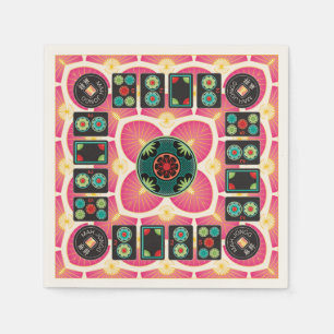 Mah Jongg Fan 2025 Napkins