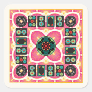 Mah Jongg Fan 2025 Stickers