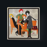 Mah Jongg Game Button<br><div class="desc">The perfect gift for yourself and your Mah Jongg friends.</div>