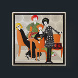 Mah Jongg Game Button<br><div class="desc">The perfect gift for yourself and your Mah Jongg friends.</div>