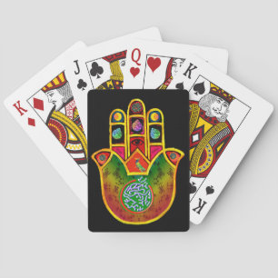 Mah Jongg Hamsa playing cards