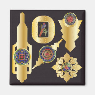 Mah Jongg Jewellery Magnet