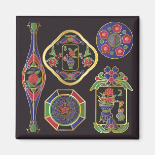 Mah Jongg Jewellery Magnet
