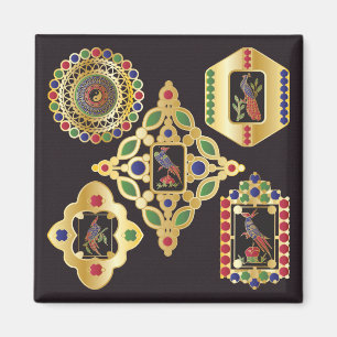 Mah Jongg Jewellery Magnet