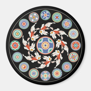 Mah Jongg Koi Magnet