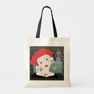 Mah Jongg Lady 01 Tote Bag