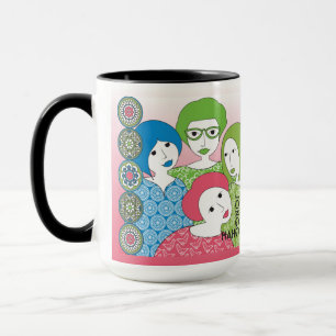 Mah Jongg Limerick Dots Mug