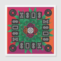 Mah Jongg Money Tree 2025 Flat Magnet
