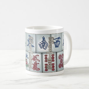 Mah-Jongg on tiles (set no. 6) Coffee Mug